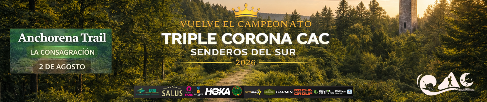 Triple Corona CAC | Anchorena Trail