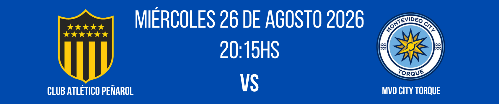 Palcos: Peñarol - Montevideo City Torque - Copa AUF Uruguay