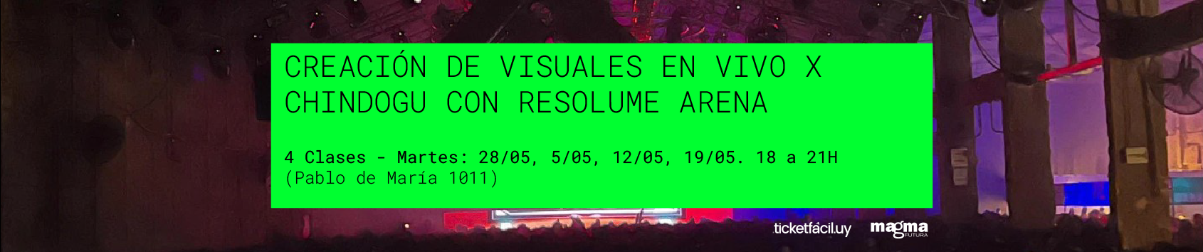 Imagen de portada del evento.